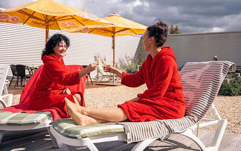 Saunaparadies im Olympia Coswig